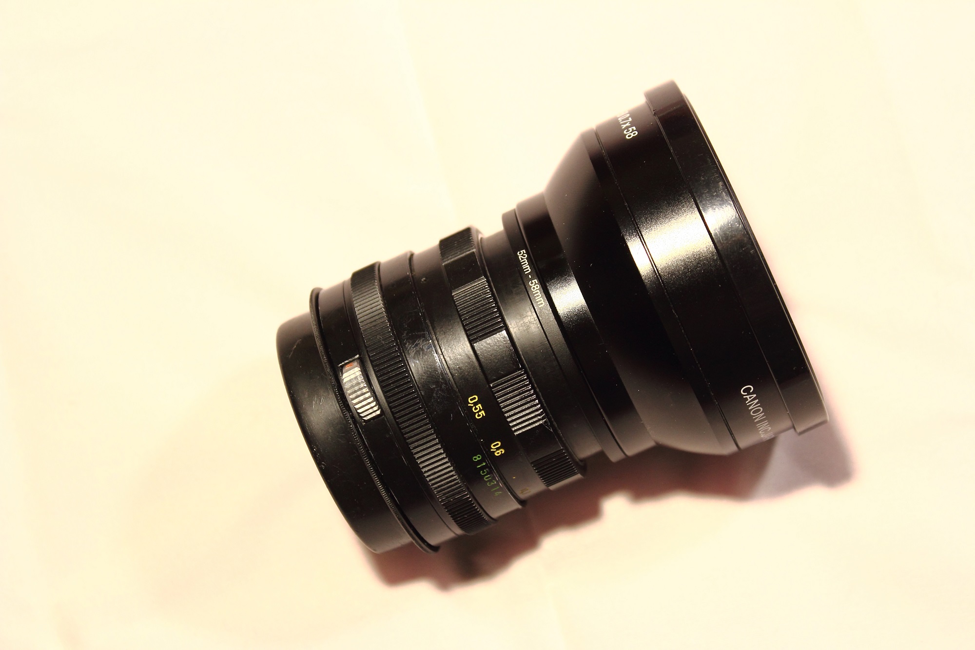 Експеримент: розширяємо кут у Геліос 44м