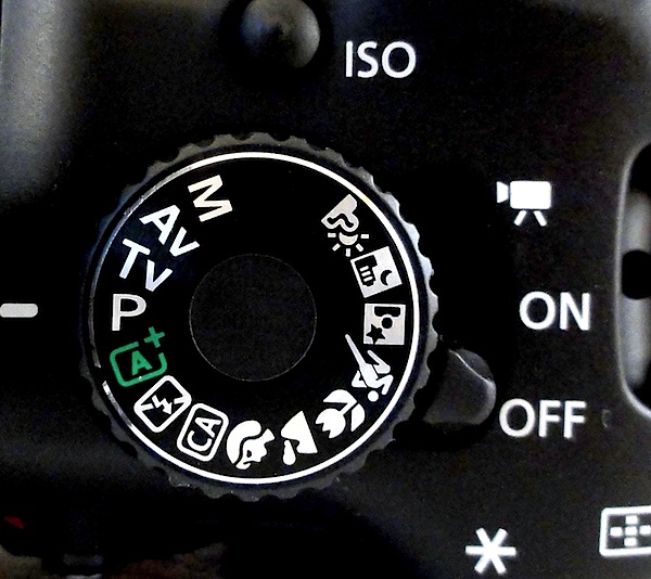 Перемикач режимів зйомок фотоапарата