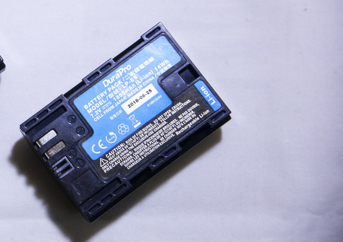 Акумулятори до фотоапарата – тестуємо Dura Pro