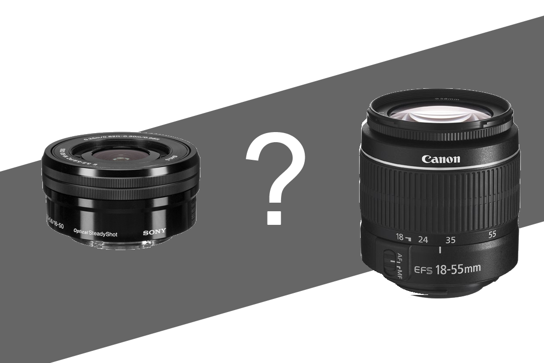 Комплектні (кітові) об’єктиви Canon та Sony – хто кого